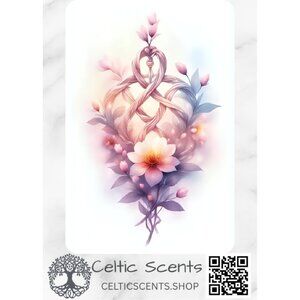Celtic Knot Magnetic Bookmark, Laminated with Strong Magnet, Decorative Bookmark